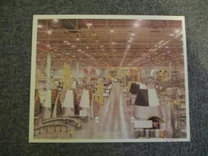 1968 NASA Apollo Rocket Stages Exhibit Photo