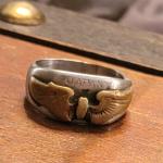 Occupied Japan Handmade Machinist Ring - Military Collectible