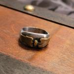 Occupied Japan Handmade Machinist Ring - Military Collectible