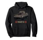 Vintage WW2 German Tiger II Hoodie