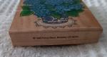 1995 Vintage Penny Black Hydrangea Rubber Stamp