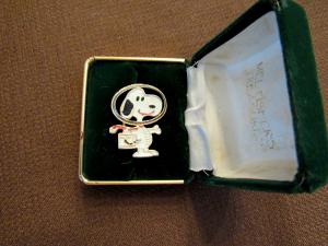 Snoopy Apollo 10 NASA Astronaut Vintage Pin