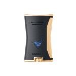Colibri Premium Slim Cigar Lighter - Black & Gold