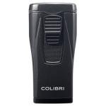 Colibri Monaco Triple Jet Flame Lighter – Metallic Black