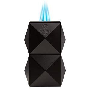 Colibri Quasar Black Triple Flame Table Lighter