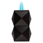 Colibri Quasar Black Triple Flame Table Lighter