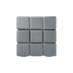 Colibri Heritage Cube Desk Lighter - Charcoal Color