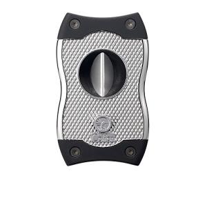 Colibri Premium SV-Cut Cigar Cutter - Chrome & Black