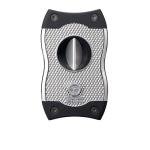 Colibri Premium SV-Cut Cigar Cutter - Chrome & Black