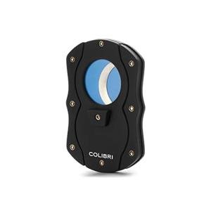 Colibri Double Guillotine Cigar Cutter in Black