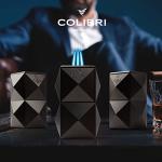 Colibri Quasar Black Triple Flame Table Lighter