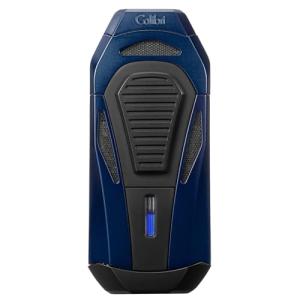 Colibri Boss Triple-Jet Cigar Cutter Lighter - Navy