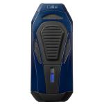Colibri Boss Triple-Jet Cigar Cutter Lighter - Navy
