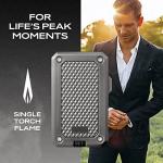 Colibri Rally Butane Lighter with Blue Fuel Window
