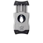 Colibri Premium SV-Cut Cigar Cutter - Chrome & Black