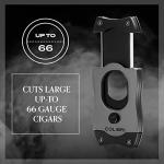 Colibri S-Cut Cigar Cutter - Ergonomic Design