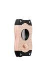 Colibri Diamond V-Cut Cigar Cutter - Rose & Black