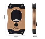 Colibri S-Cut Cigar Cutter with Leather Case