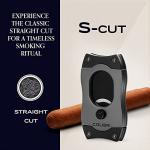 Colibri S-Cut Cigar Cutter - Ergonomic Design