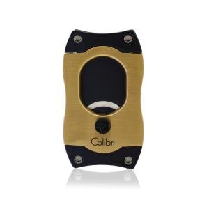Colibri S-CUT Black and Gold Cigar Cutter