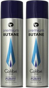 Colibri Premium Butane Lighter Fuel 2-Pack