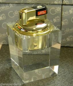Colibri Silver Crystal Table Lighter - Special Price