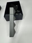 Colibri Quasar Triple Punch Cigar Cutter - Charcoal