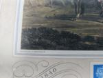 Framed Penny Black Changing Horses Stamp Set