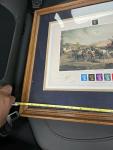 Framed Penny Black Changing Horses Stamp Set