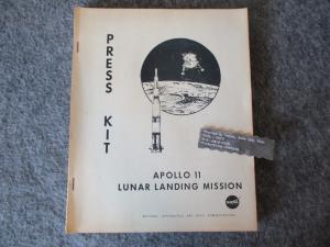 Apollo 11 Press Kit and Engineer Plate Collection