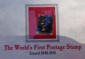 World's First Stamp: The Penny Black Presentation