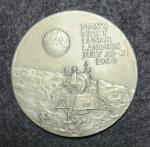 1969 Apollo 11 Moon Landing Silver Medal 4.79 oz