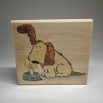 Penny Black Puppy Dog "Where's Dinner" Stamp