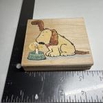 Penny Black Puppy Dog "Where's Dinner" Stamp