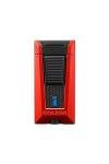 Colibri Stealth Triple Jet Flame Lighter - Red/Black