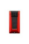 Colibri Stealth Triple Jet Flame Lighter - Red/Black