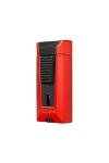Colibri Stealth Triple Jet Flame Lighter - Red/Black