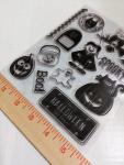 2009 Penny Black Halloween Dracula Cling Stamps
