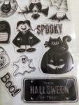 2009 Penny Black Halloween Dracula Cling Stamps