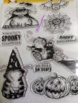2009 Penny Black Halloween Dracula Cling Stamps