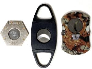 Colibri Double Guillotine Cigar Cutters - Set of 3