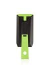 Colibri Double-Jet Lighter in Black and Green