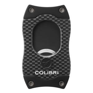 Colibri Premium S-Cut Cigar Cutter - Black Carbon Fiber