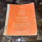WW2 Japanese Phrase Book - Collector's Memorabilia