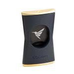 Colibri Premium Slim Cigar Cutter - Black & Gold