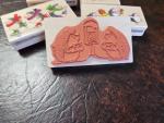 Hedgehog Rubber Stamp Lot - 9 Vintage Designs