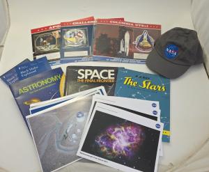16 NASA Space Related Memorabilia and Books Lot