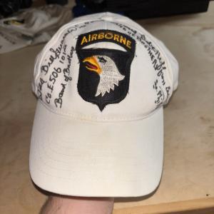 Band of Brothers Wild Bill Guarnere Autographed Patch