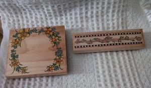 1997/2000 Penny Black Rubber Stamps - Floral Frames