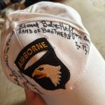 Band of Brothers Wild Bill Guarnere Autographed Patch